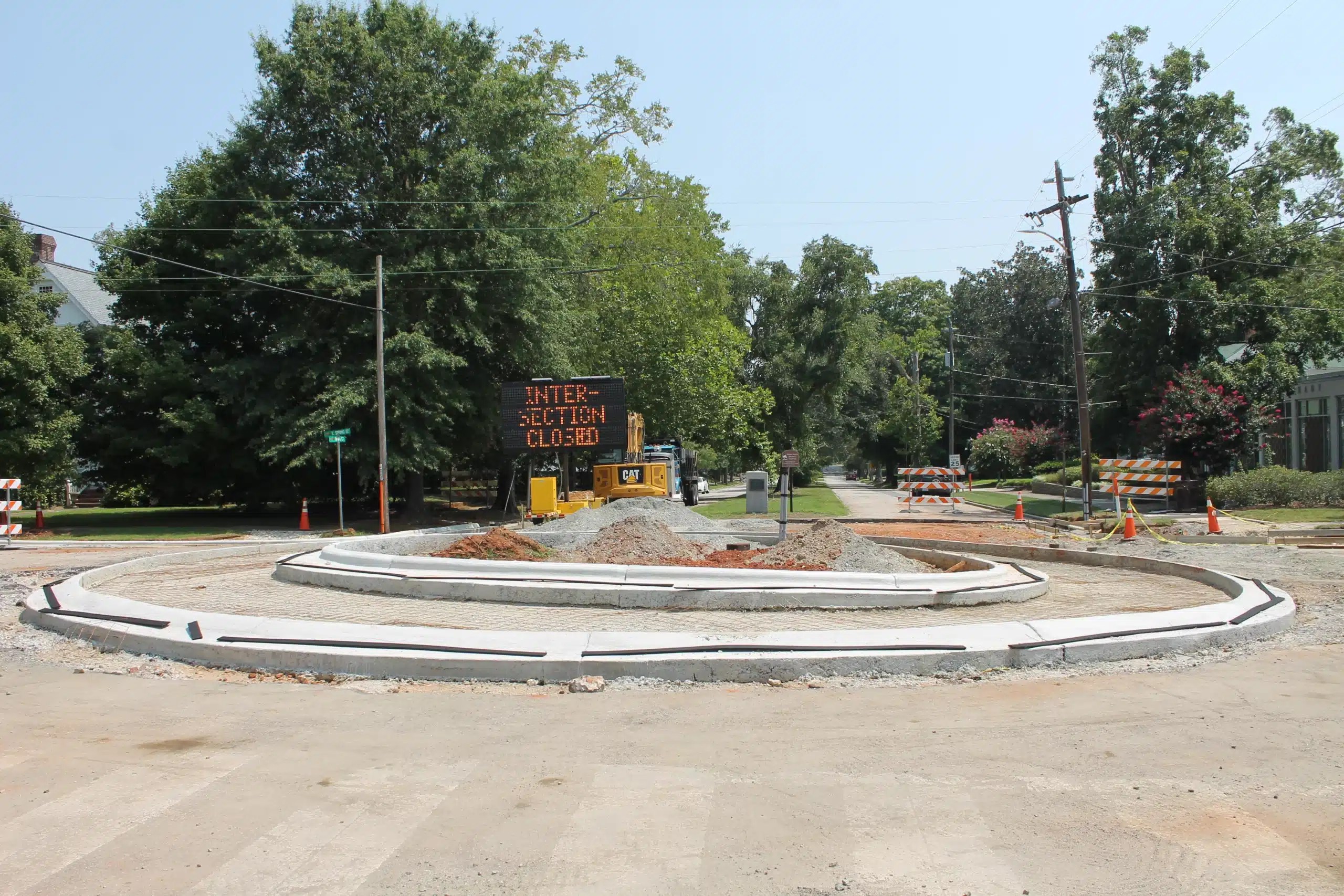 Oxford Roundabout and Resurfacing Coleman Industrial Group
