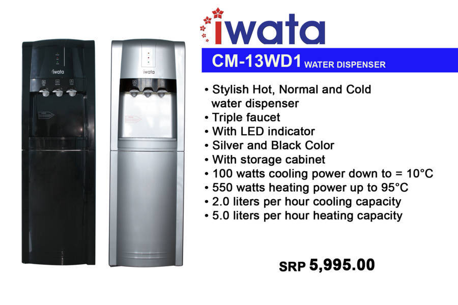 Colent Marketing Philippines Inc. Product categories Water Dispenser