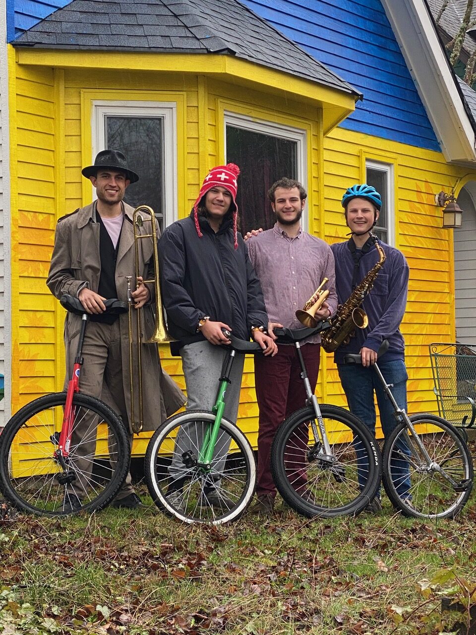 Rubin Brothers Colescott Rubin BassistEntertainerCircus Artist