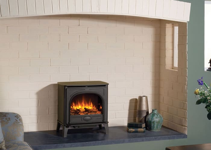 Stockton 2 Medium Electric Stove Coles for Fires