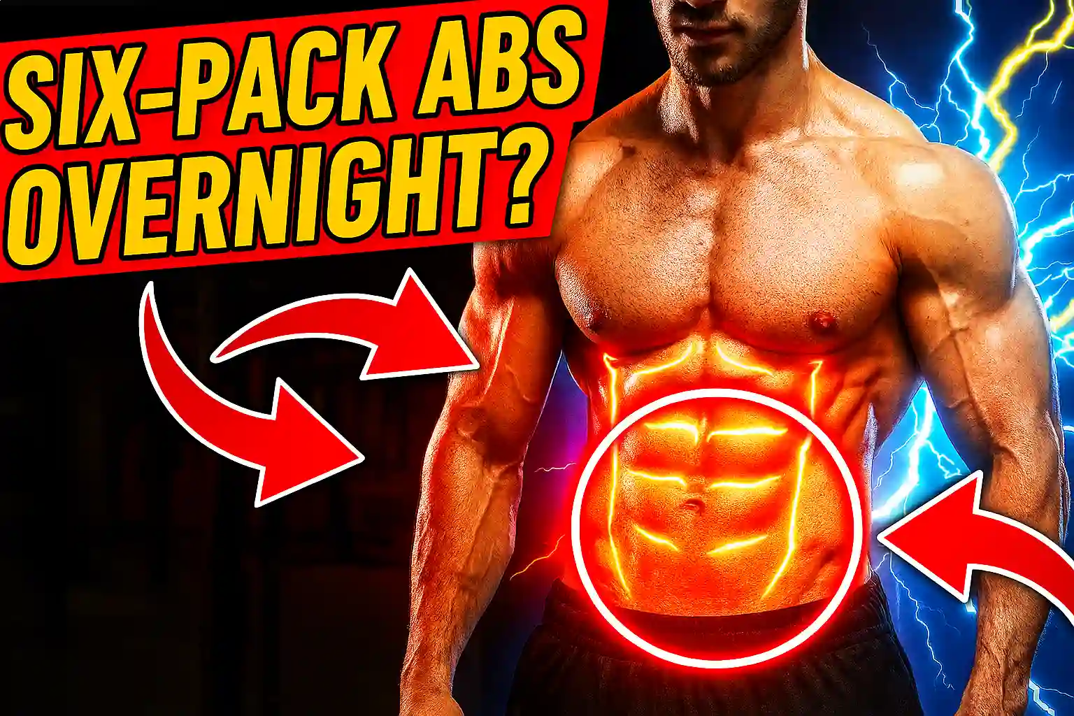 Get SixPack Abs Overnight With This Shocking New Trick!