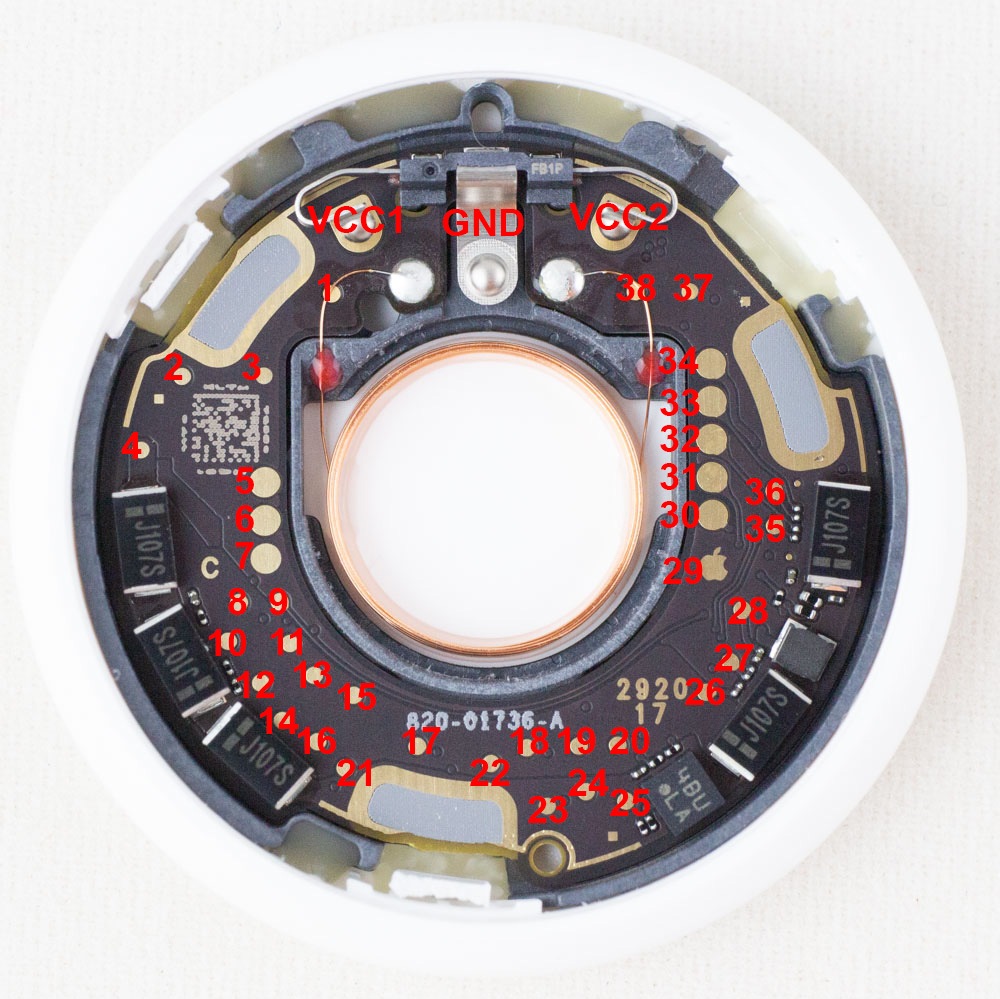 Apple AirTag Teardown & Test Point Mapping Colin O'Flynn