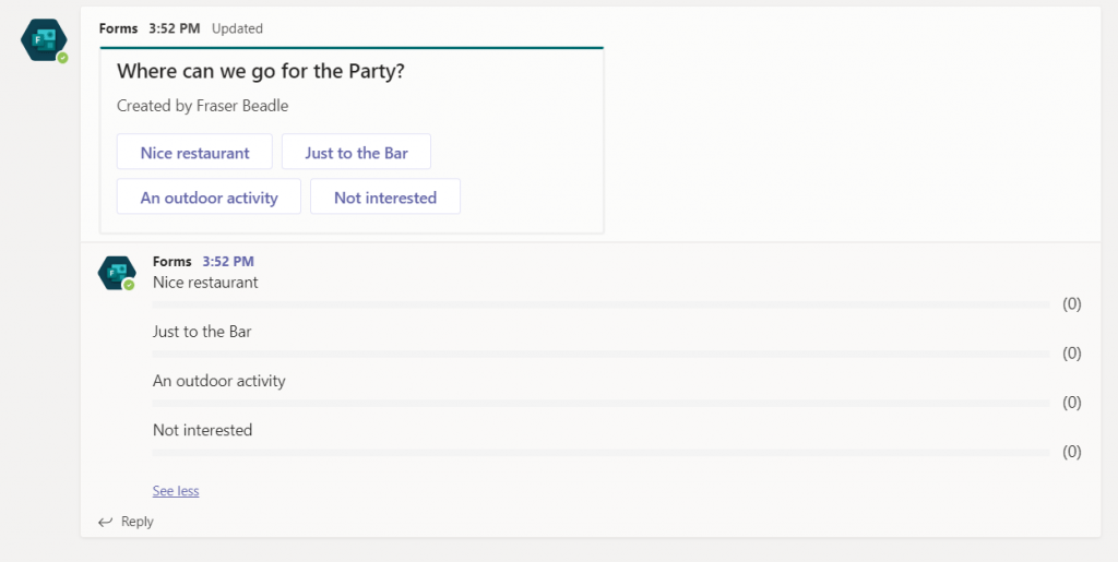 How to create a Poll or Quiz in Microsoft Teams Collab365
