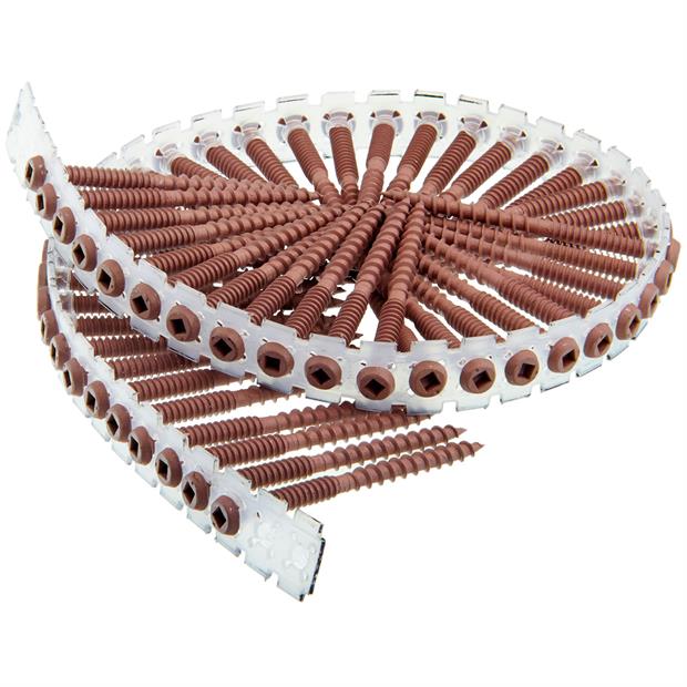 Collated cement board to steel screws Thimik collated screws