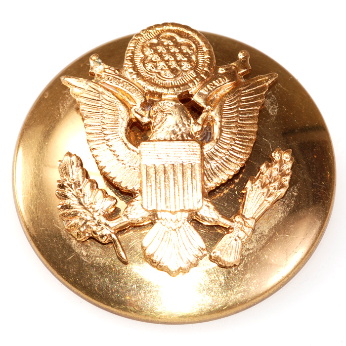 070018 Lot of 8 Military Buttons Eagle Front Buy Collect Sell