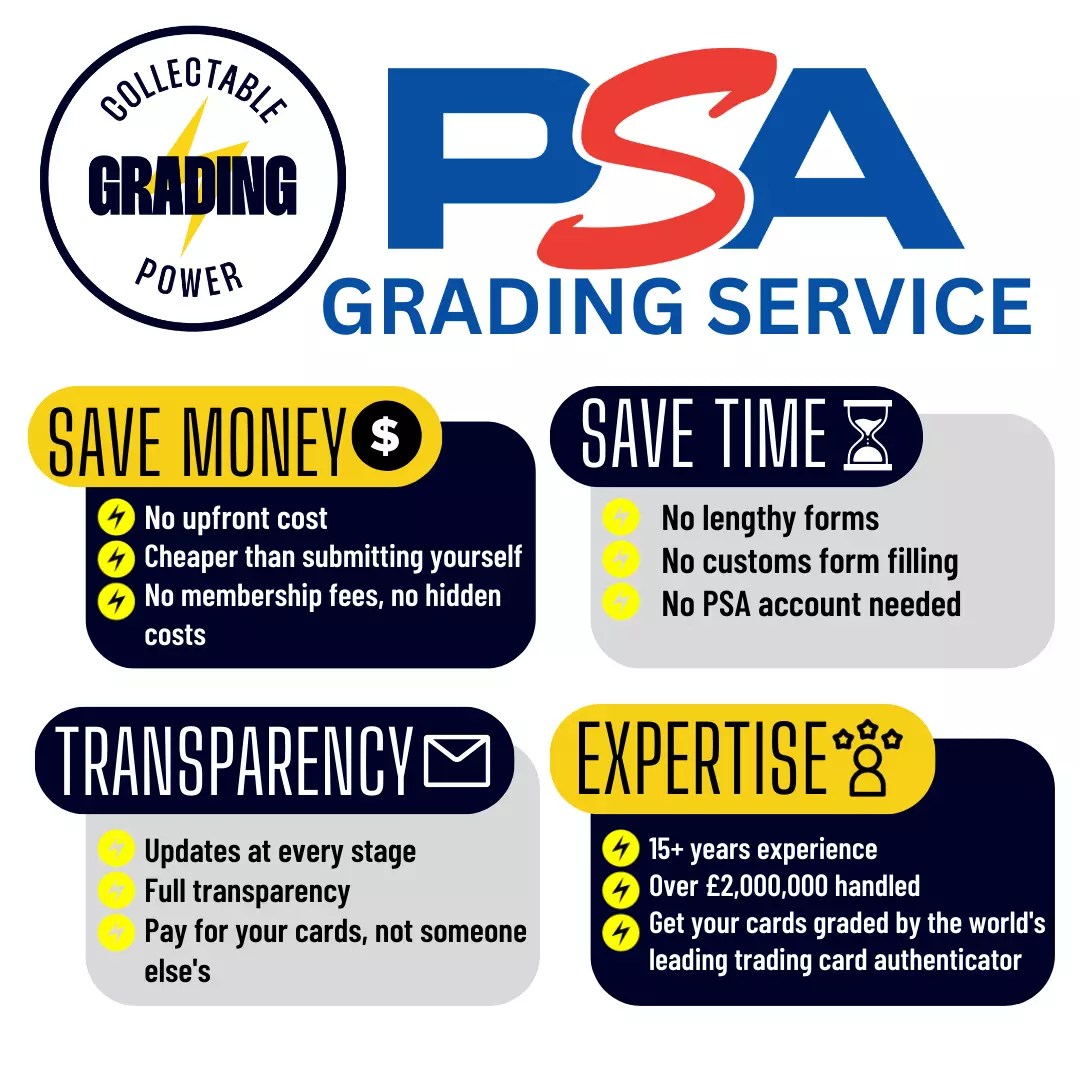 PSA Grading UK Collectable Power Your PSA Middleman