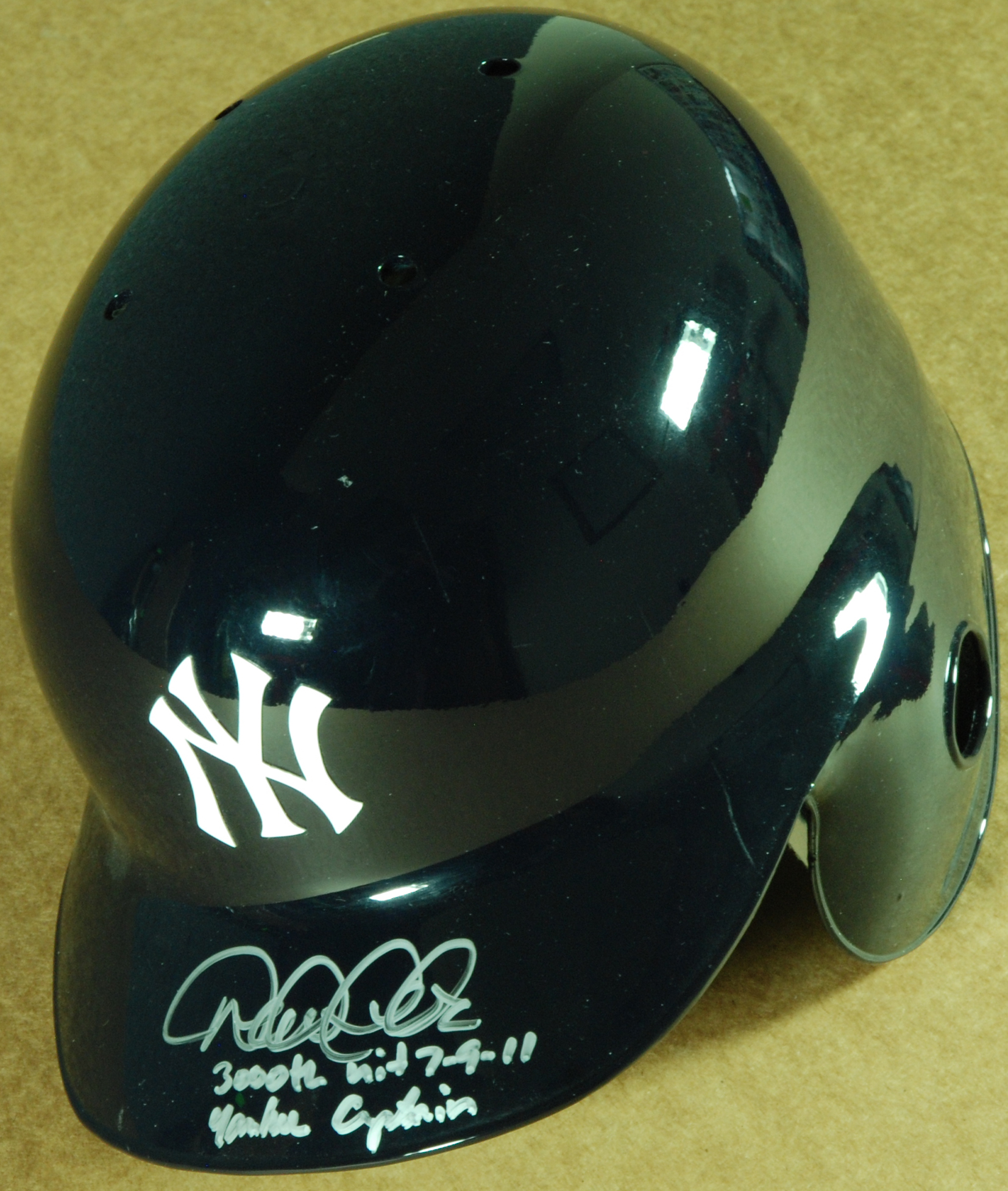 Lot Detail Derek Jeter Signed Yankees Batting Helmet Inscribed