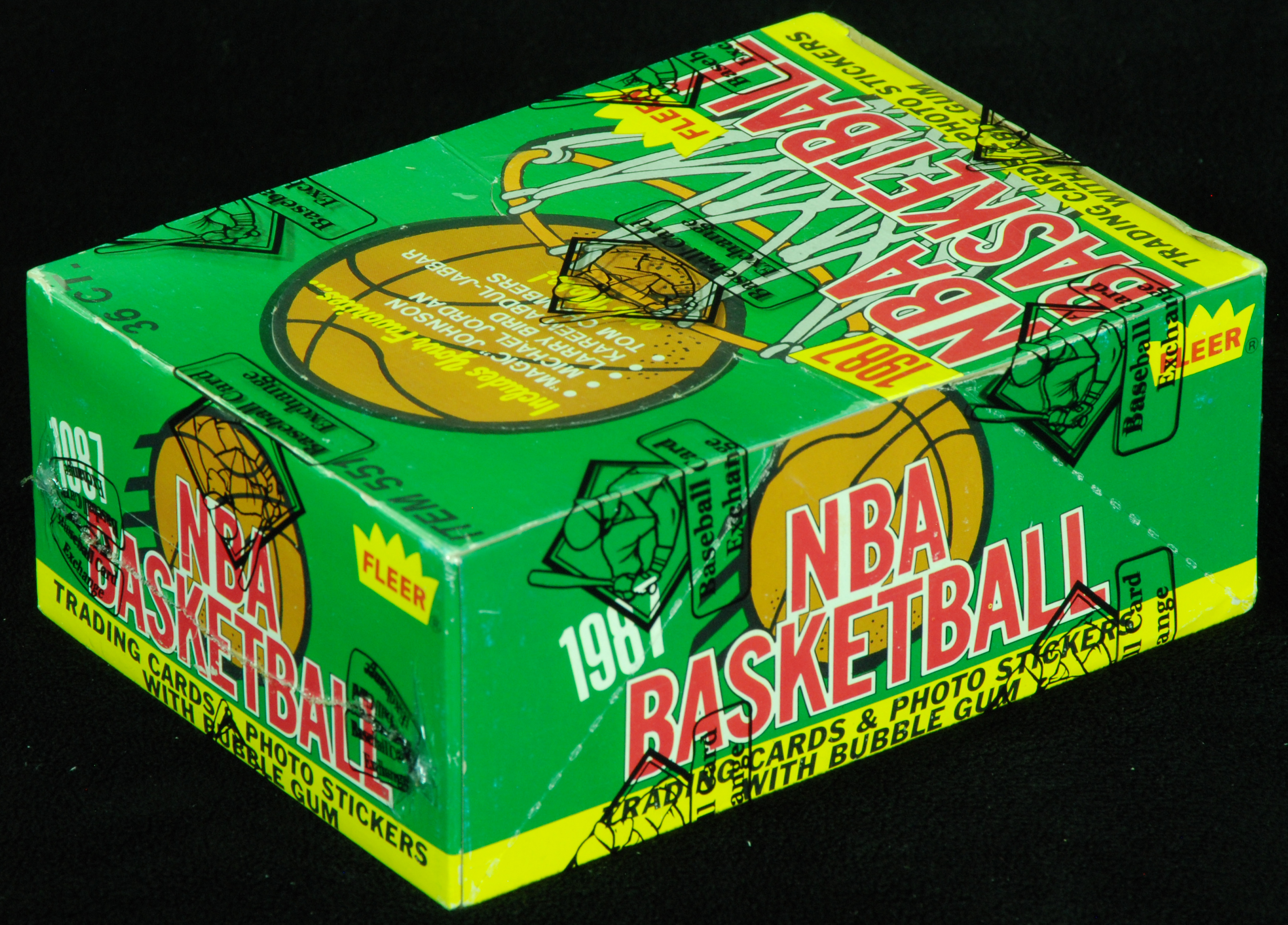 Lot Detail 198788 Fleer Basketball Wax Box (36) (BBCE)
