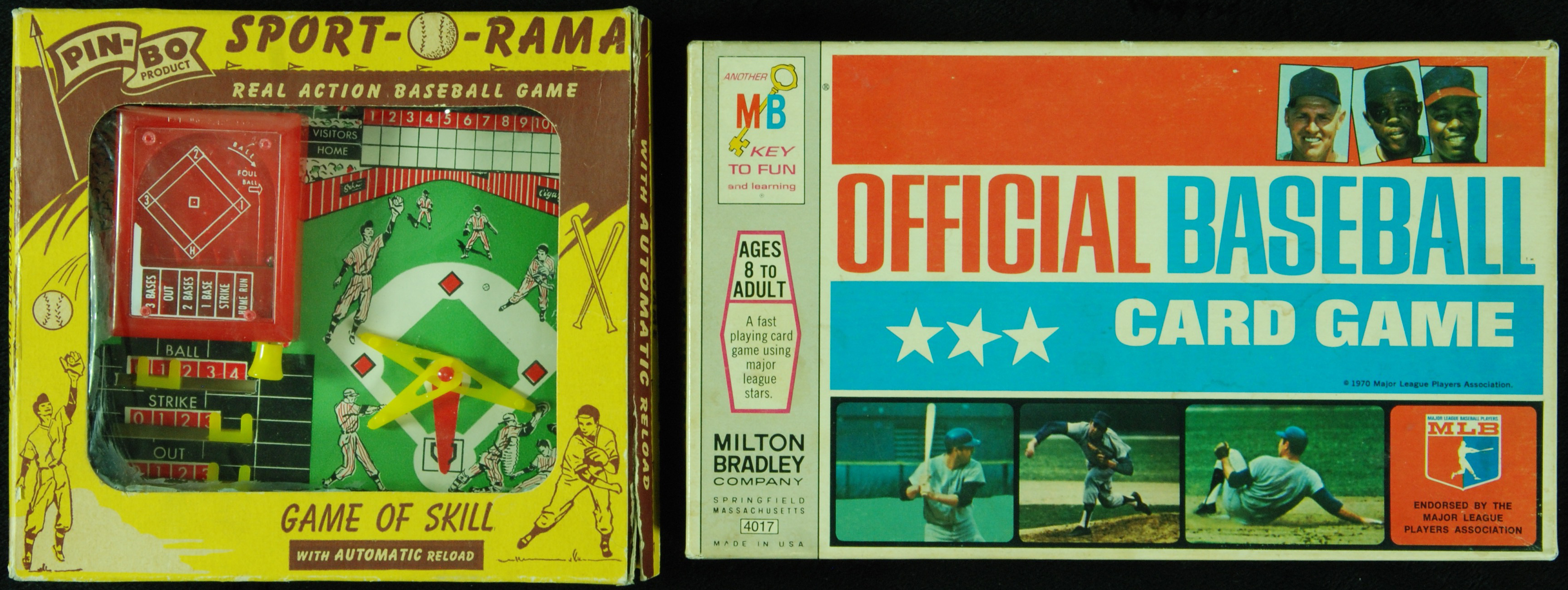 Lot Detail Vintage Baseball Games Pair (2)