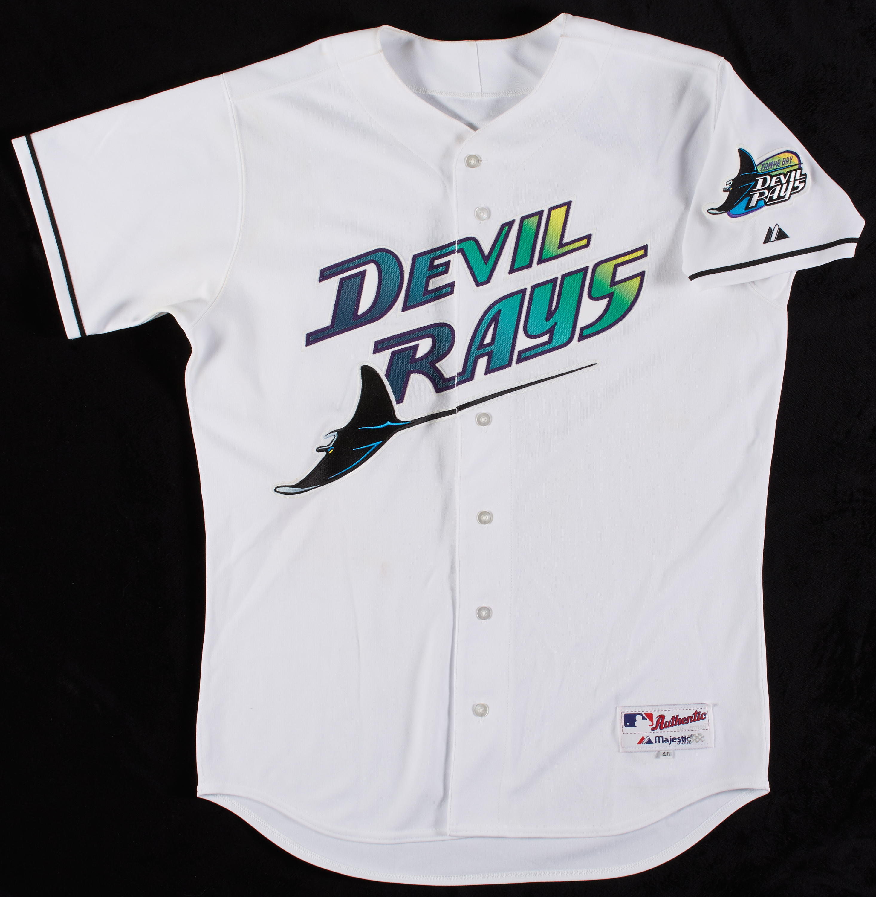 Lot Detail Tampa Bay Rays GameUsed Jerseys Group (3)