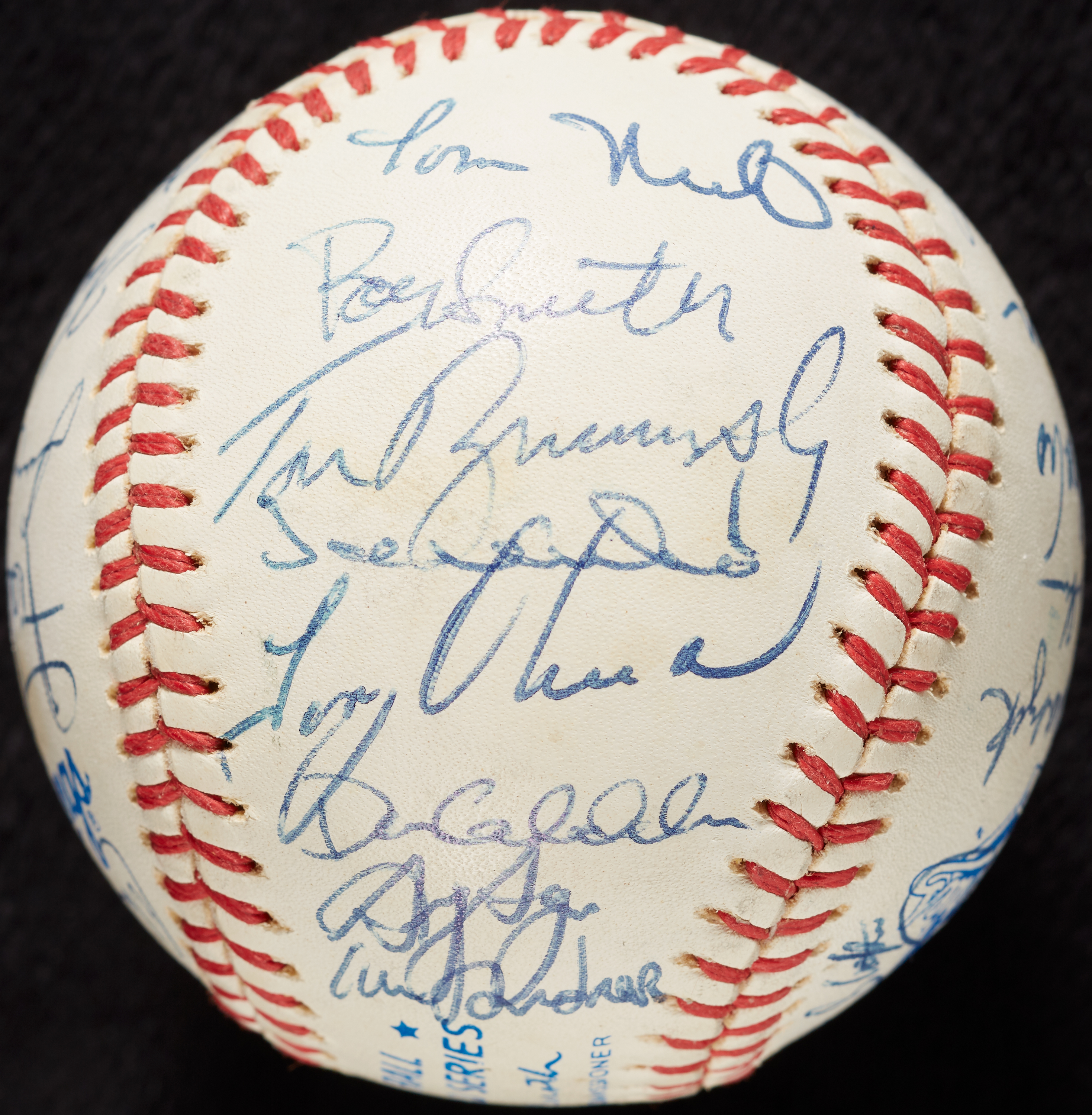 Lot Detail 1987 St. Louis Cardinals NL Champs TeamSigned WS Baseball