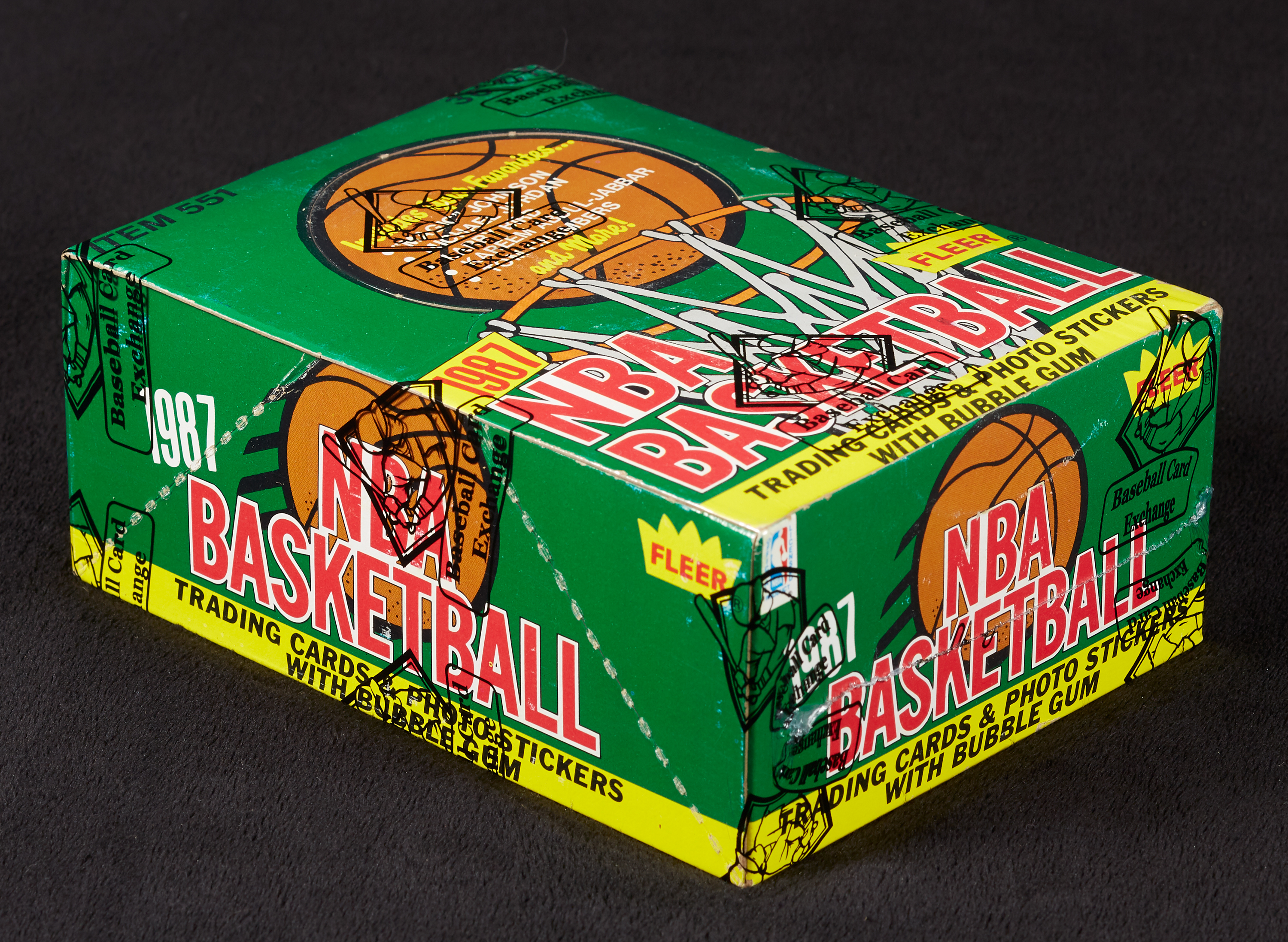 Lot Detail 198788 Fleer Basketball Wax Box (36) (BBCE)