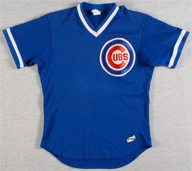 Lot Detail EarlyMid 1980s Chicago Cubs WarmUp Jerseys (2)