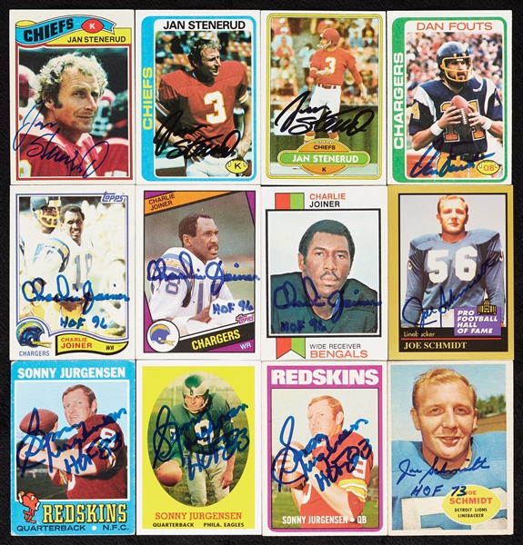 Lot Detail Signed MultiSport Trading Card Collection (340)