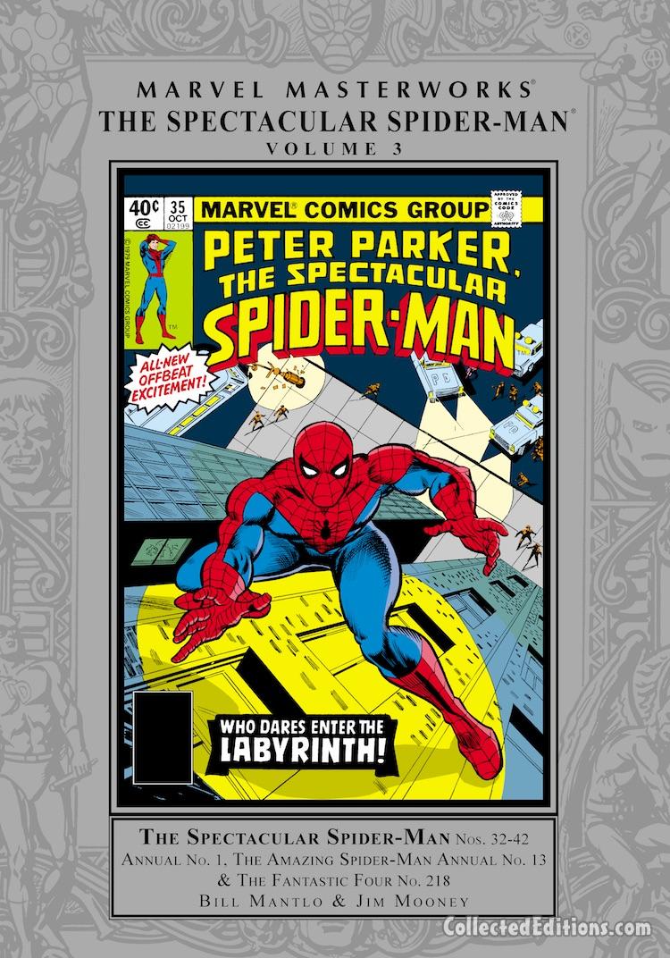 Marvel Masterworks Spectacular SpiderMan Vol. 3 HC Collected Editions