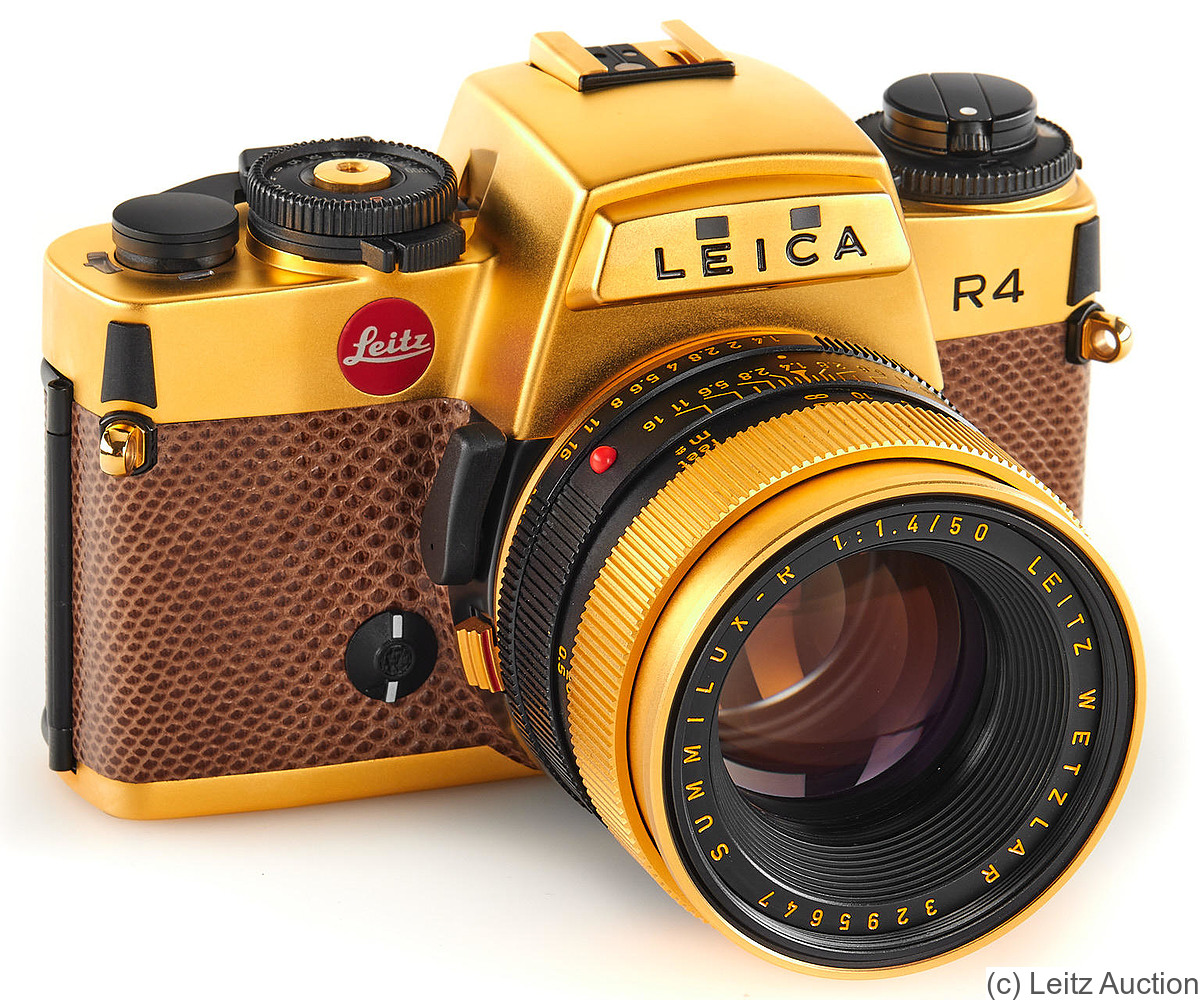 Leitz R4 Gold Price Guide estimate a camera value