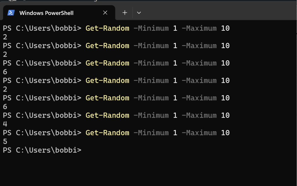 PowerShell Generate Random Number Between Range Collecting Wisdom