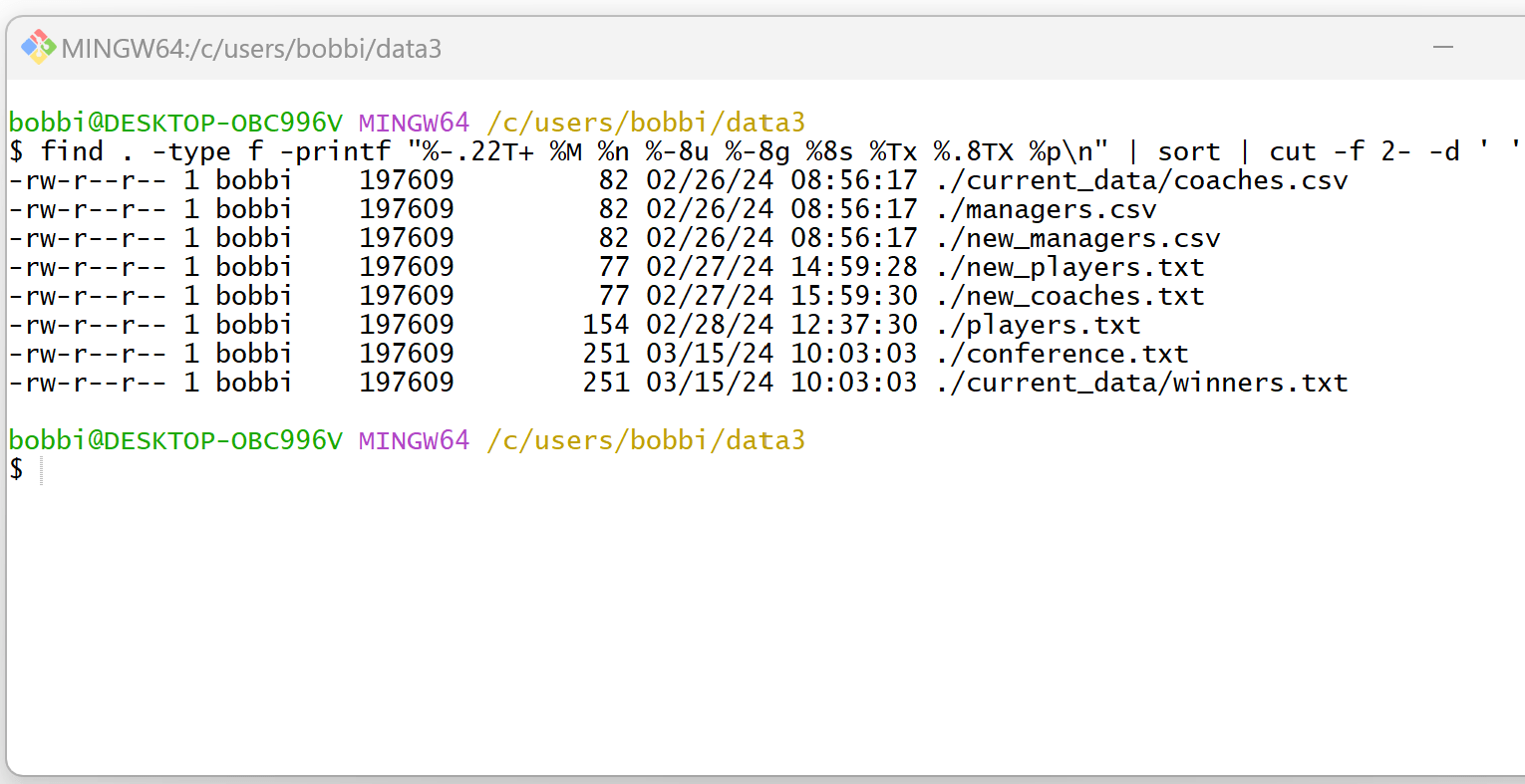Bash How to List All Files in Folder by Date Collecting Wisdom
