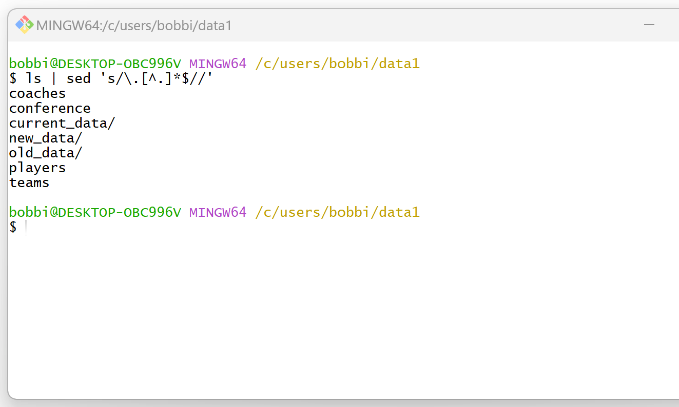 Bash How to List All Files in Folder Without Extension Collecting Wisdom
