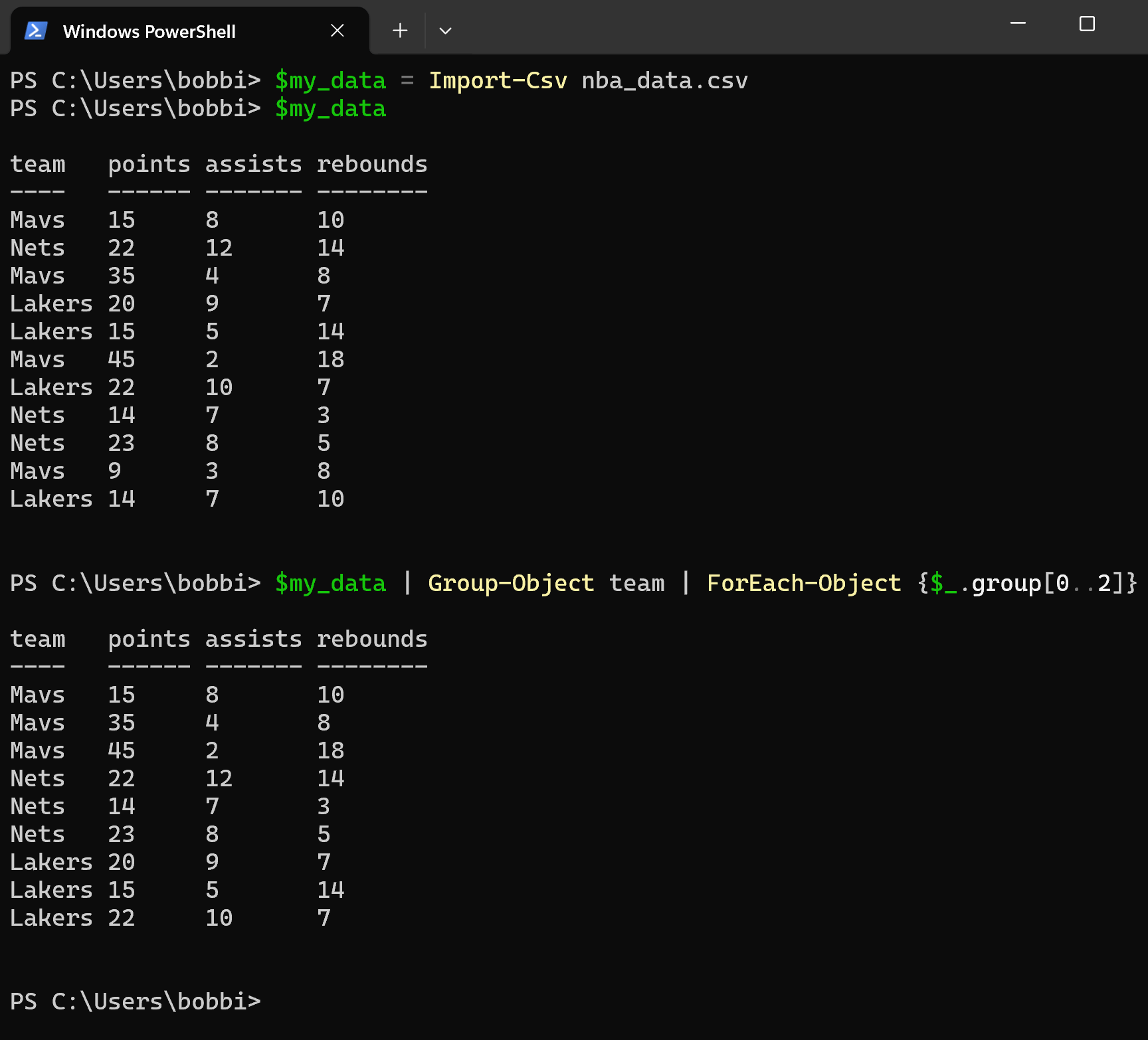 PowerShell How to Select Top N Items from Each Group Collecting Wisdom