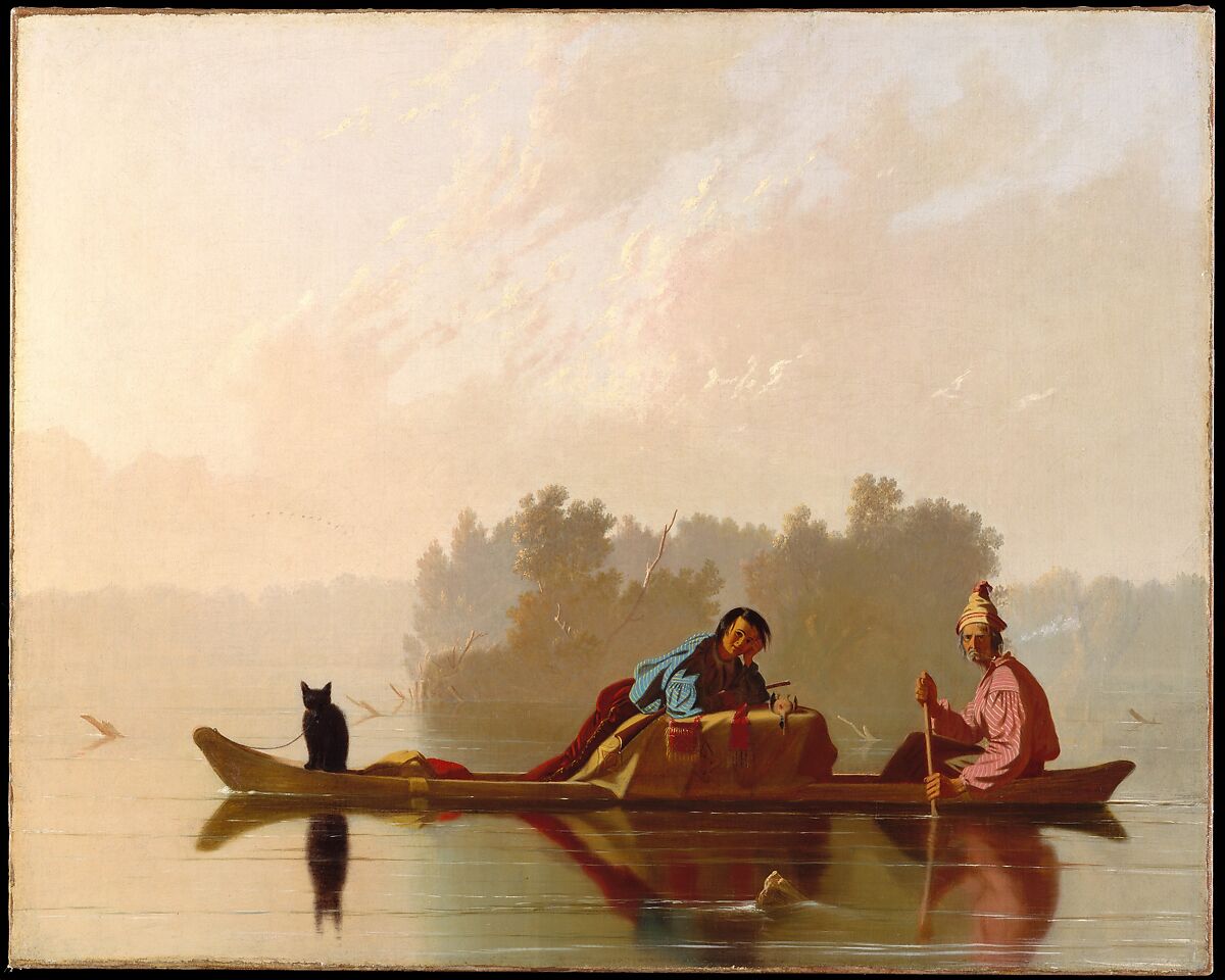 Caleb Bingham Fur Traders Descending the Missouri American