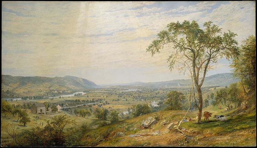 Jasper Francis Cropsey Wyoming Valley, Pennsylvania American The