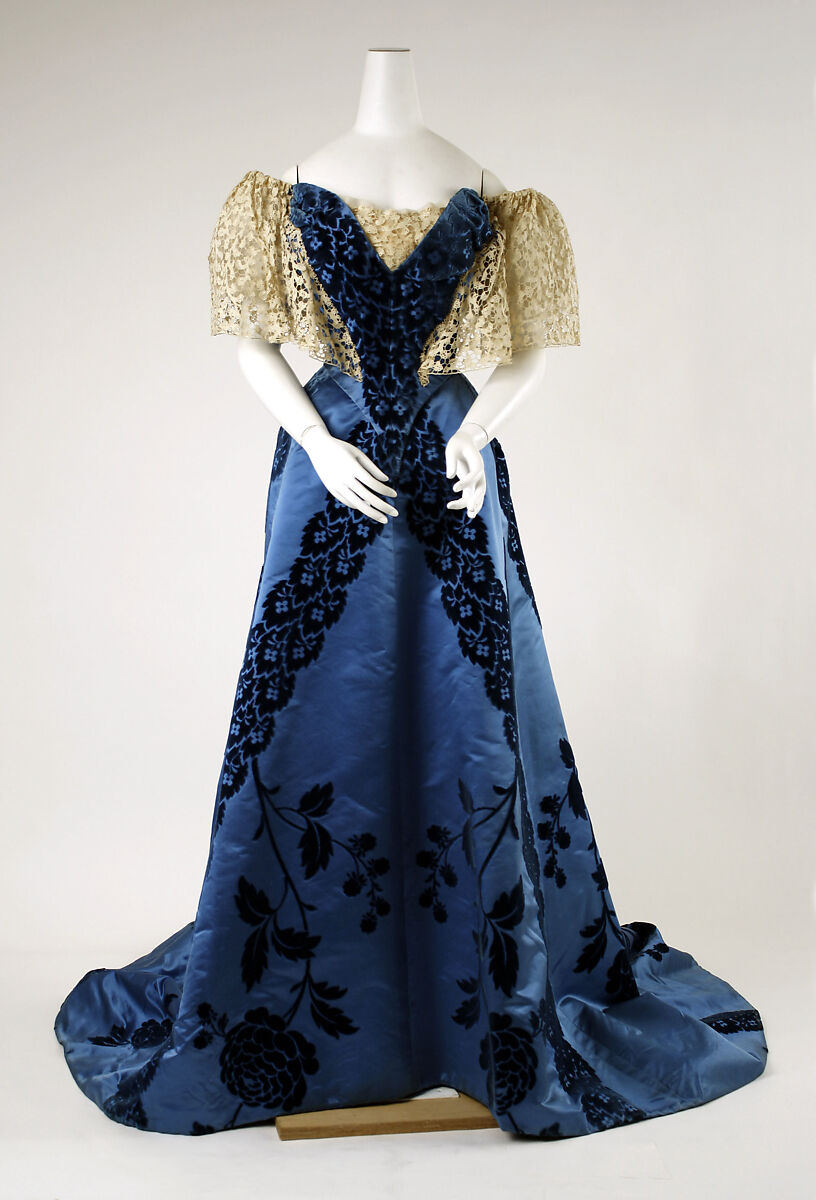 House of Worth Evening dress French The Metropolitan Museum of Art