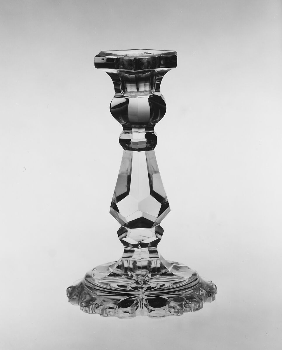 Christian Dorflinger Candlestick American The Metropolitan Museum