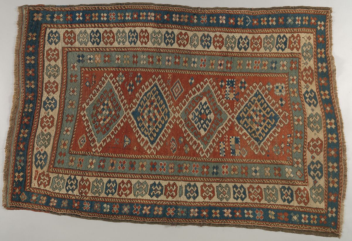 Kazak rug Russian The Metropolitan Museum of Art