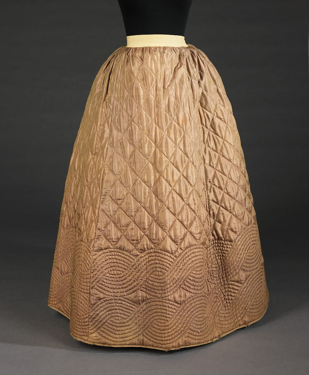 Petticoat American The Metropolitan Museum of Art
