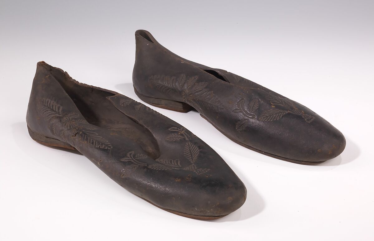 Galoshes probably Central American The Metropolitan Museum of Art