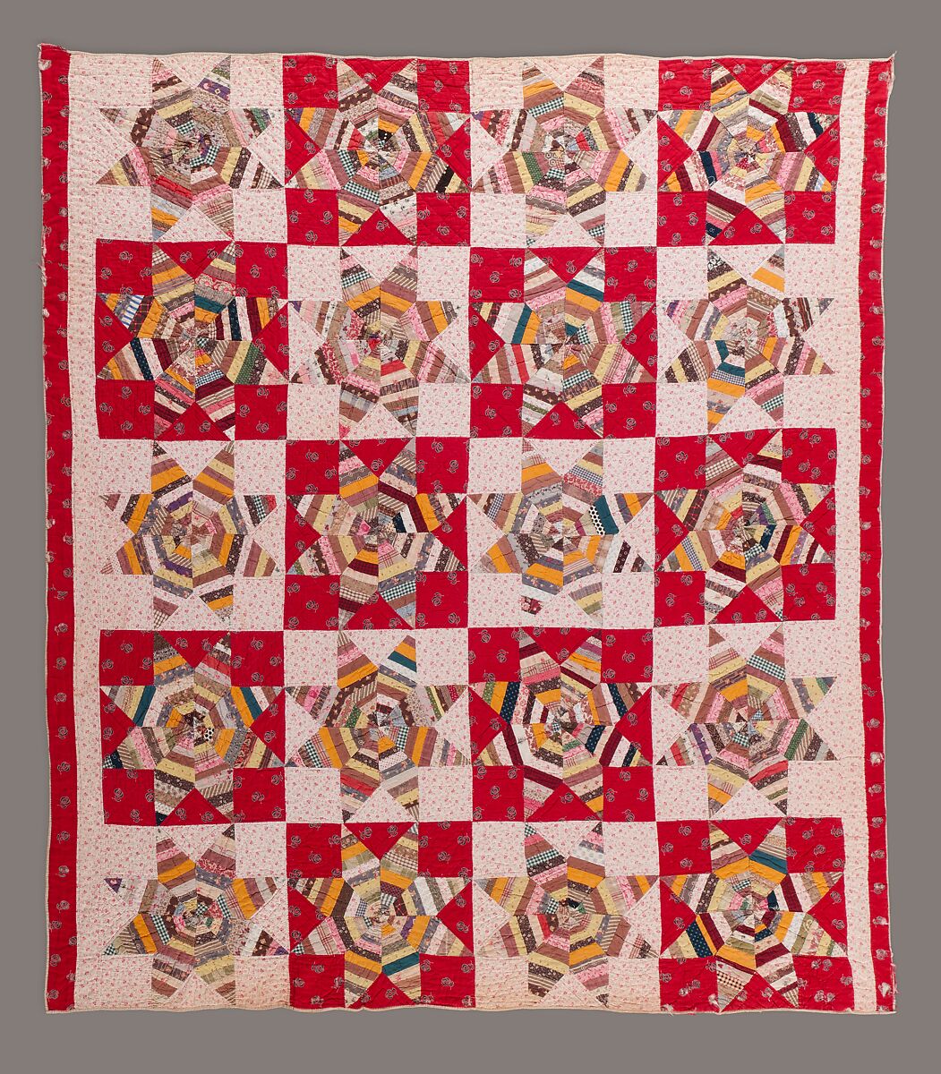 Quilt, Spiderweb pattern American The Metropolitan Museum of Art