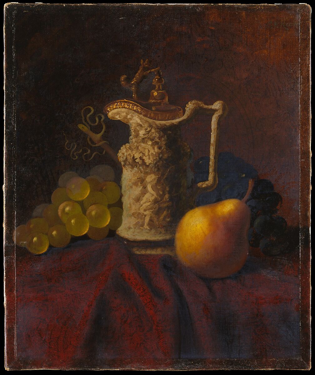 Carducius Ream Still Life with Ewer and Fruit American The Metropolitan Museum