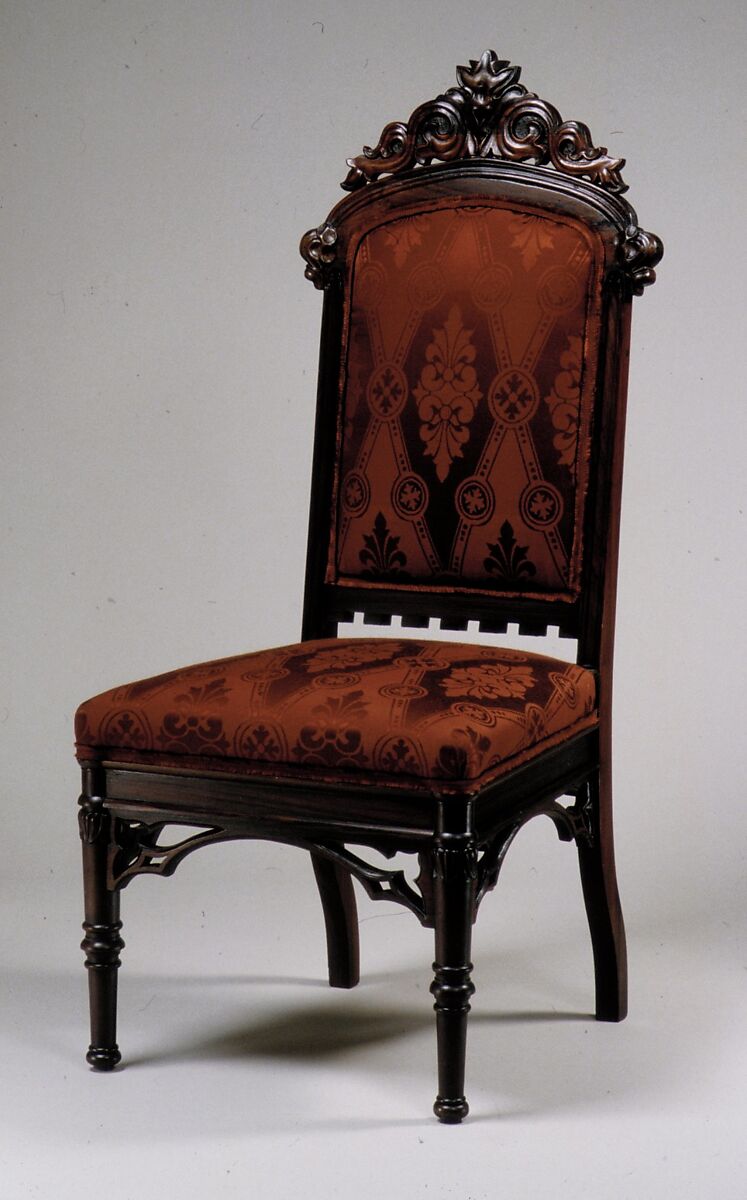 Designed by Alexander Jackson Davis Side Chair American The Metropolitan Museum of Art