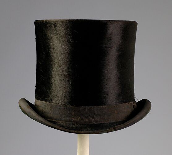 Melton Top hat British The Metropolitan Museum of Art