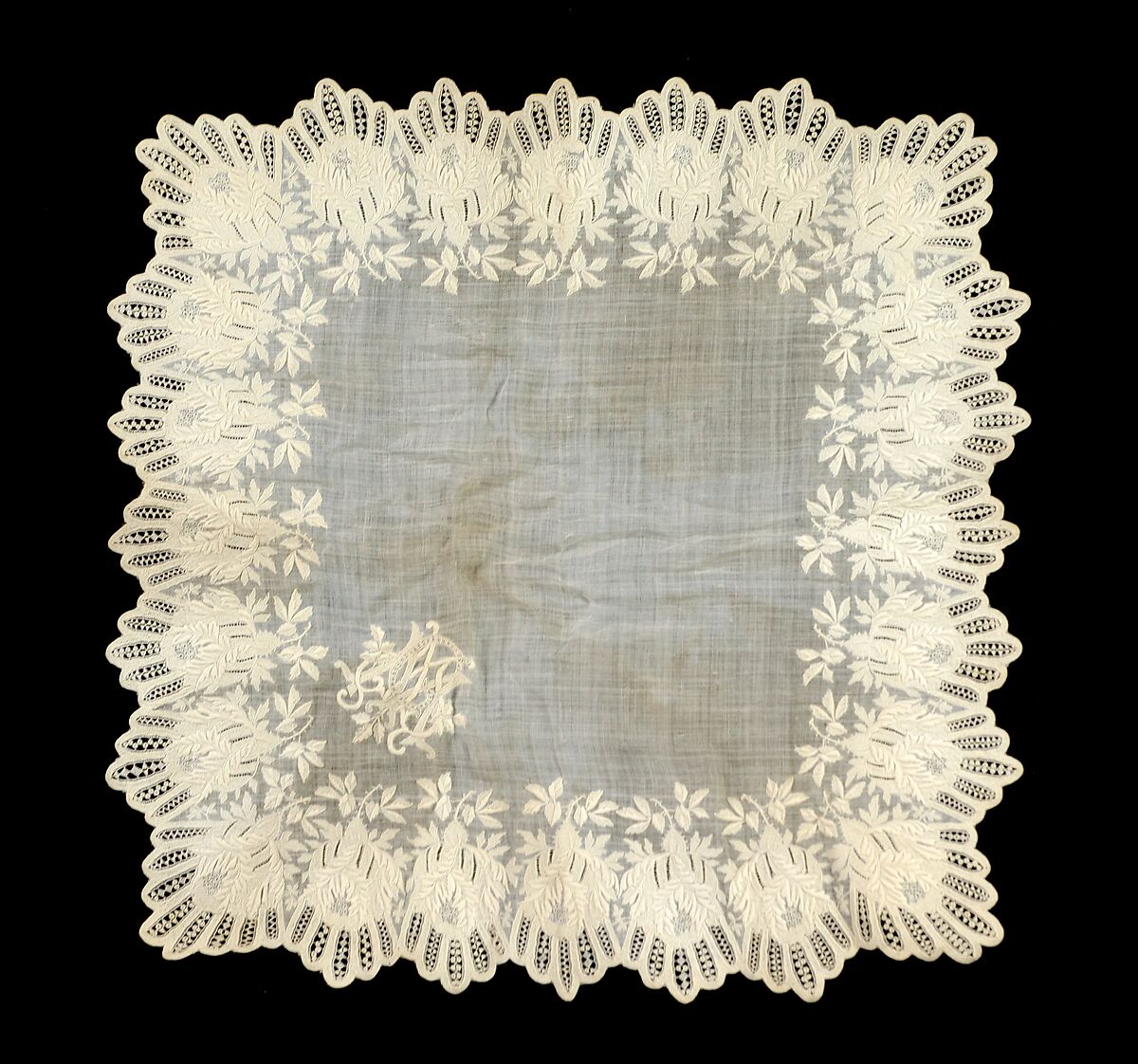 Handkerchief possibly Swiss The Met