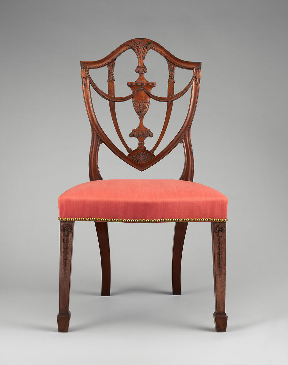Attributed to Samuel McIntire Side Chair American The