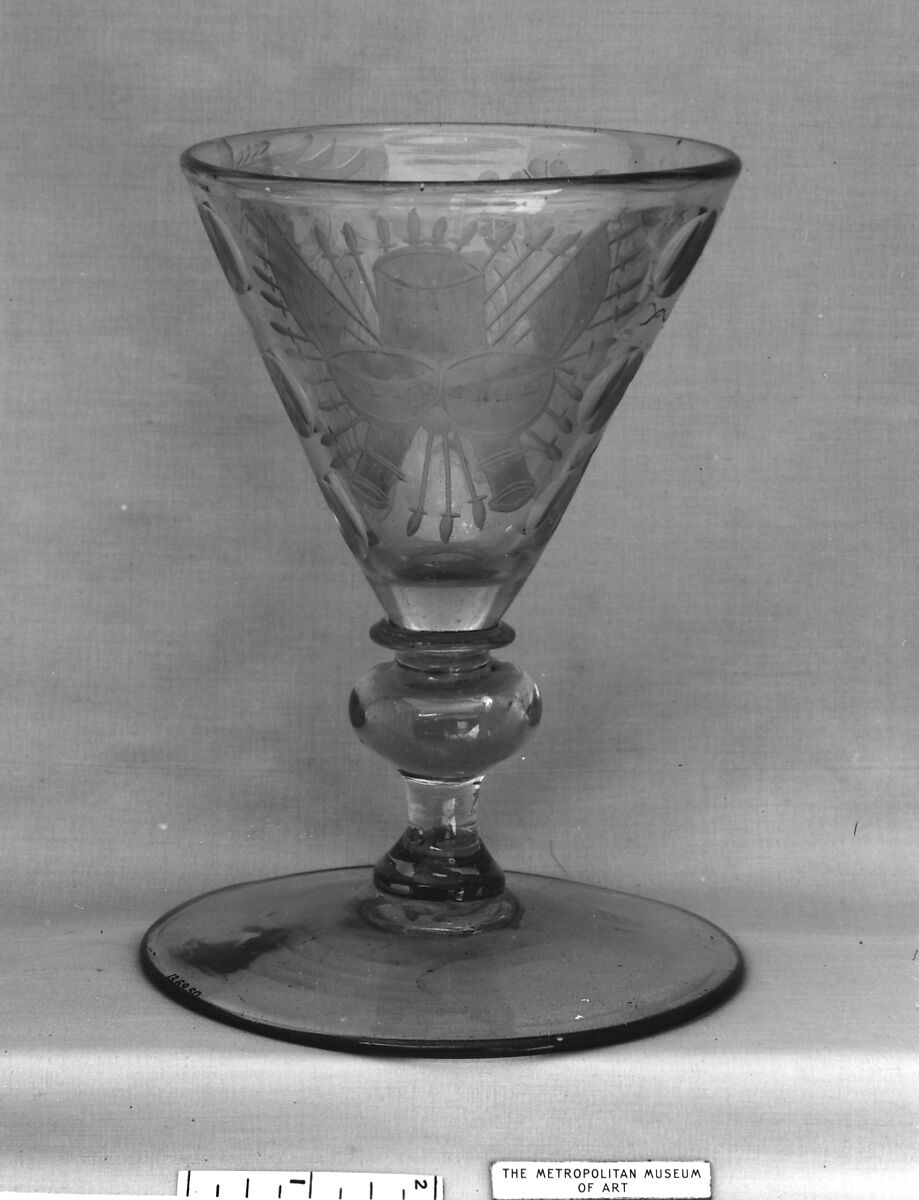 Pledge glass German, Potsdam The Metropolitan Museum of Art