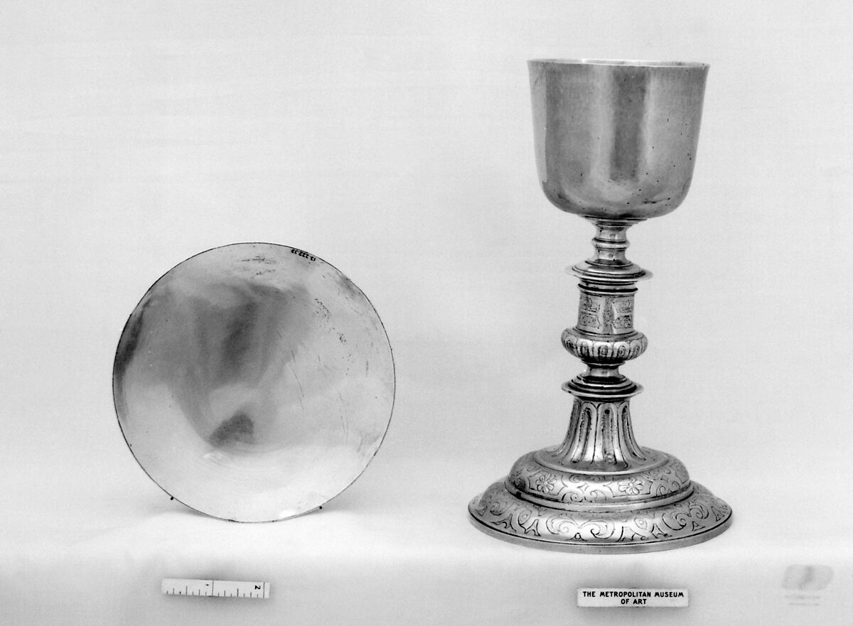 Chalice and paten Portuguese The Metropolitan Museum