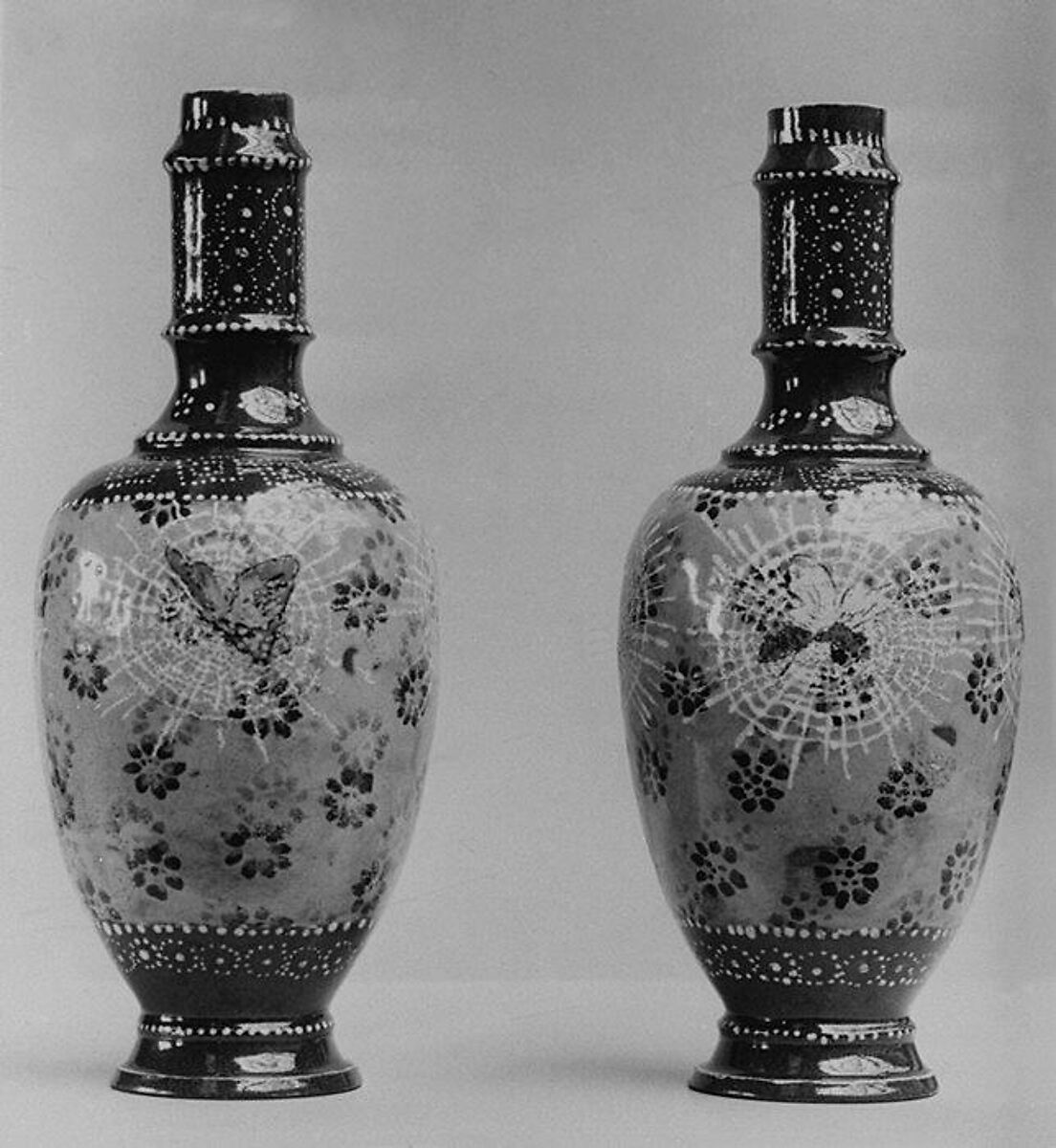 Pair of vases French, Limoges The Metropolitan Museum of Art