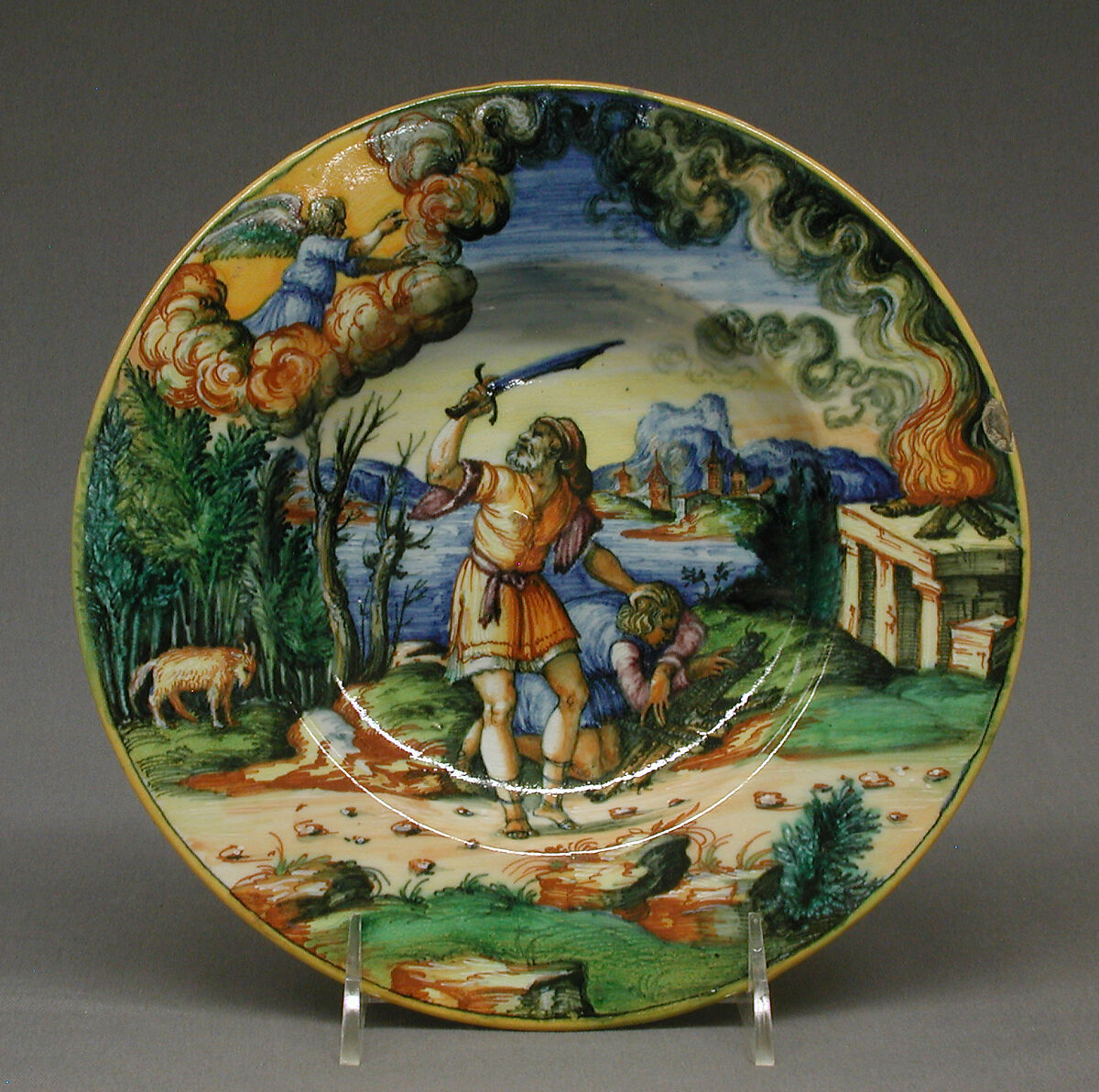 Fontana Dish Italian, Urbino The Metropolitan Museum of Art