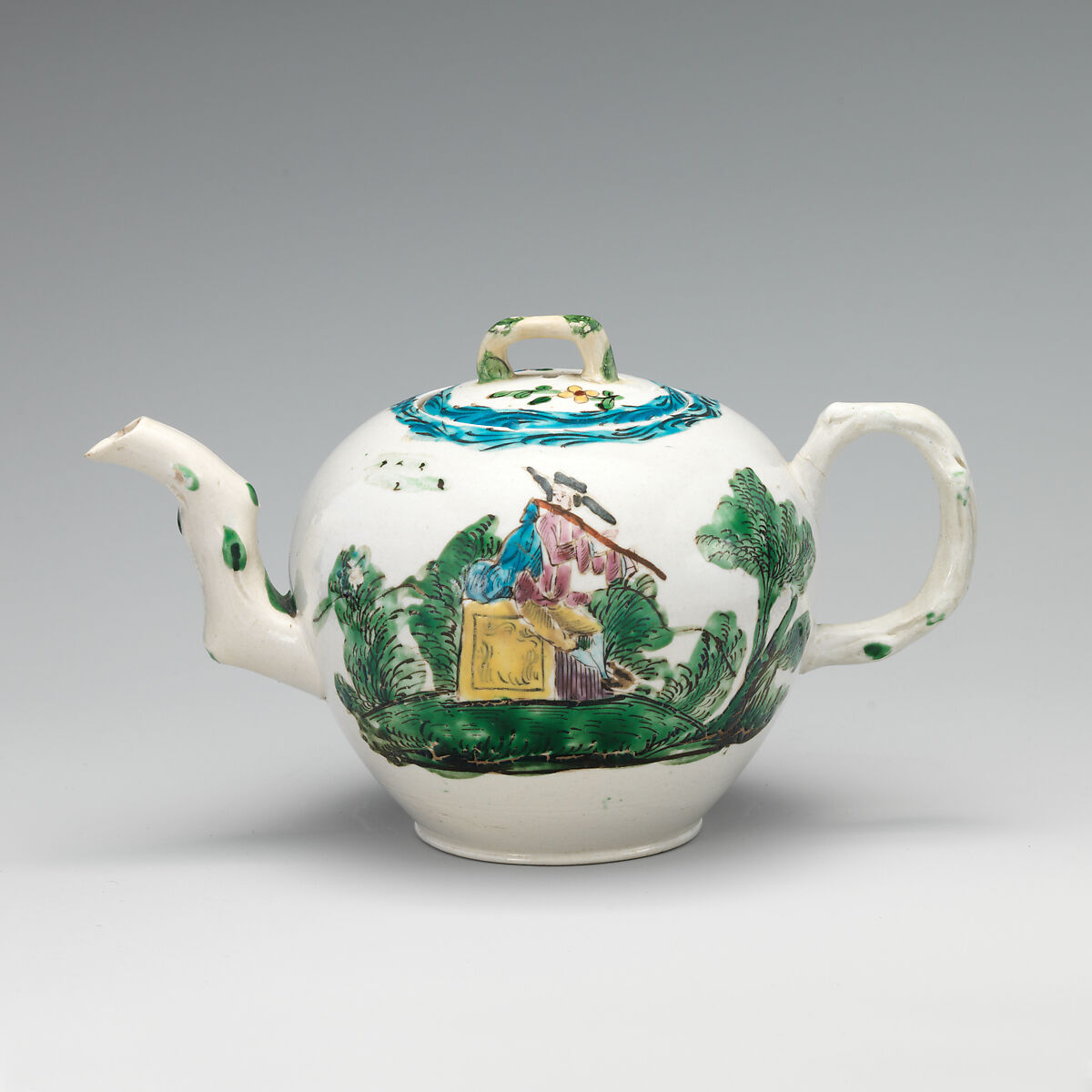 Teapot British, Staffordshire The Metropolitan Museum of Art
