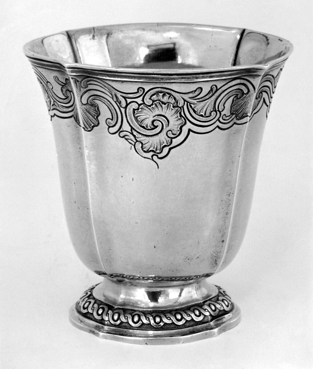 Beaker (one of a pair) French, Strasbourg The Metropolitan Museum