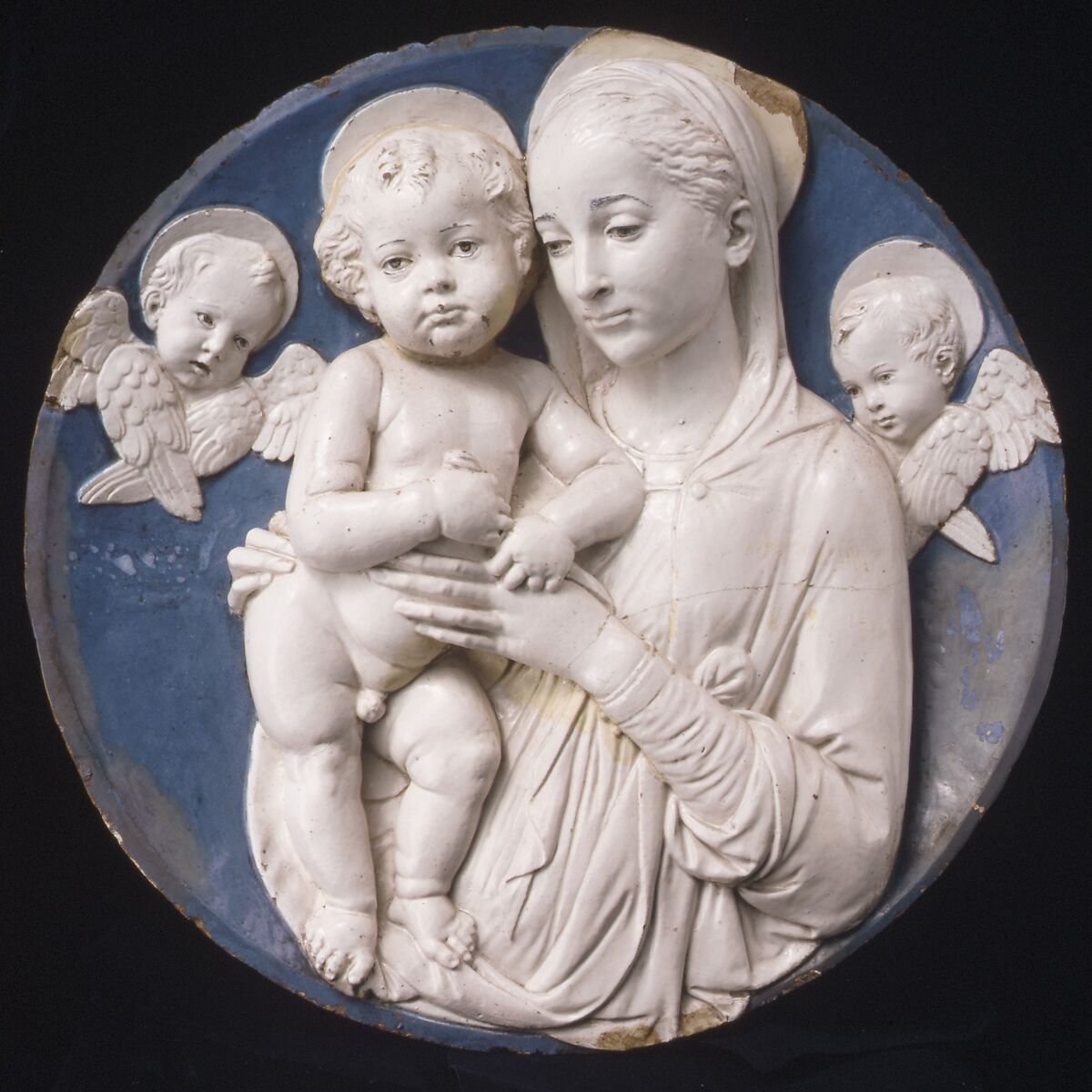 of Andrea della Robbia Madonna and Child Italian, Florence