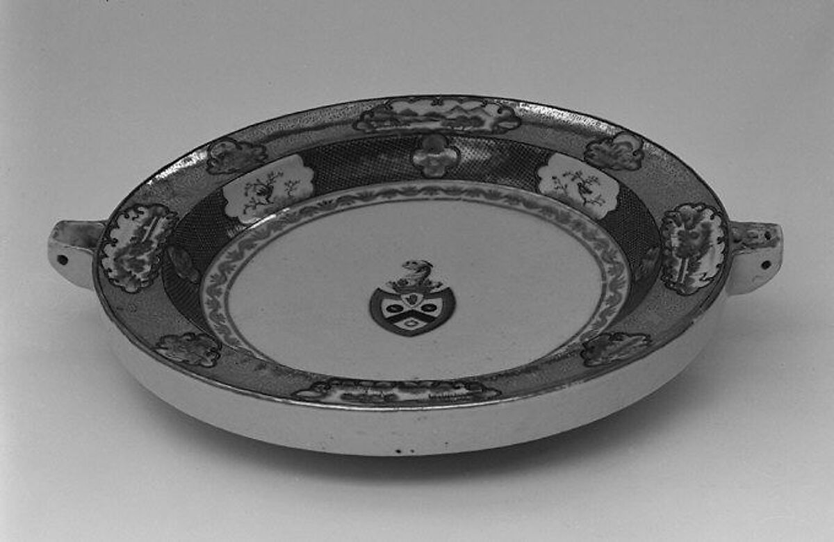 Hot water plate Chinese, for British market The Metropolitan Museum