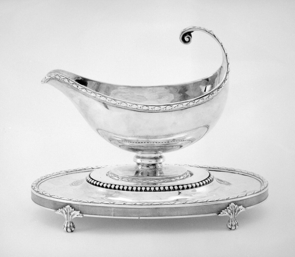 Sauceboat with stand (one of a pair) French The Metropolitan Museum