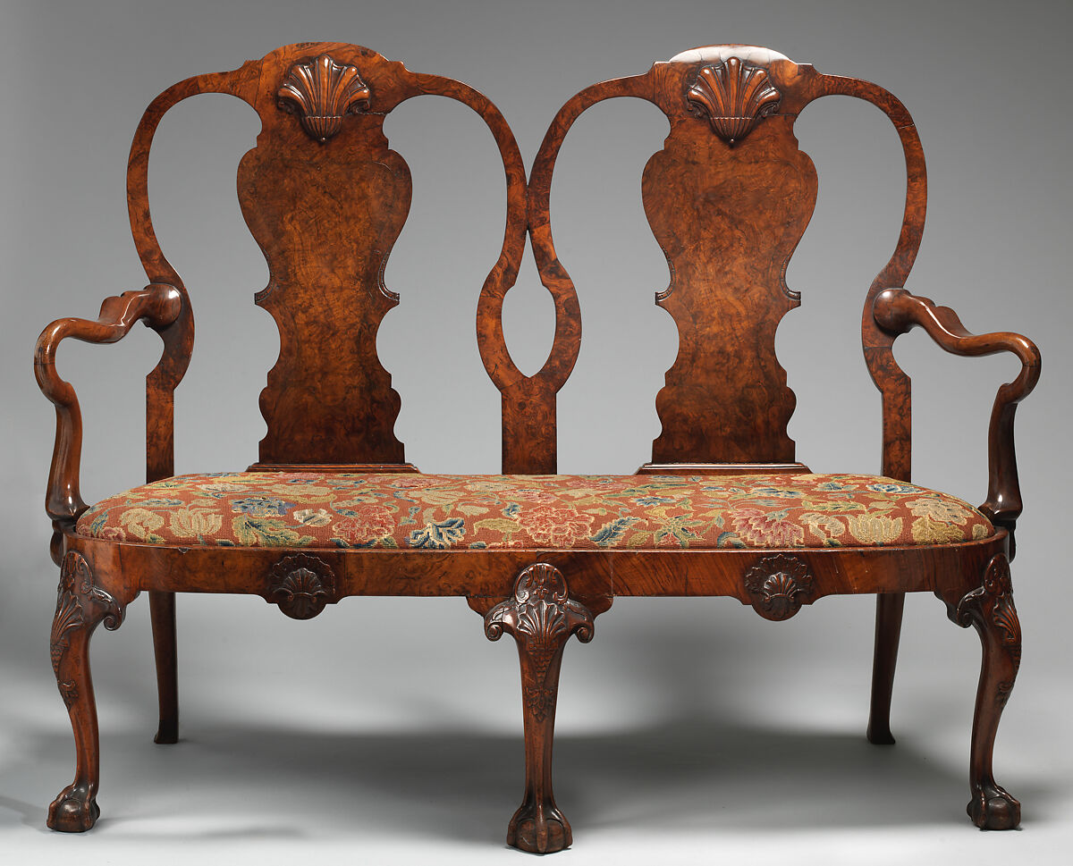 Settee British The Metropolitan Museum of Art