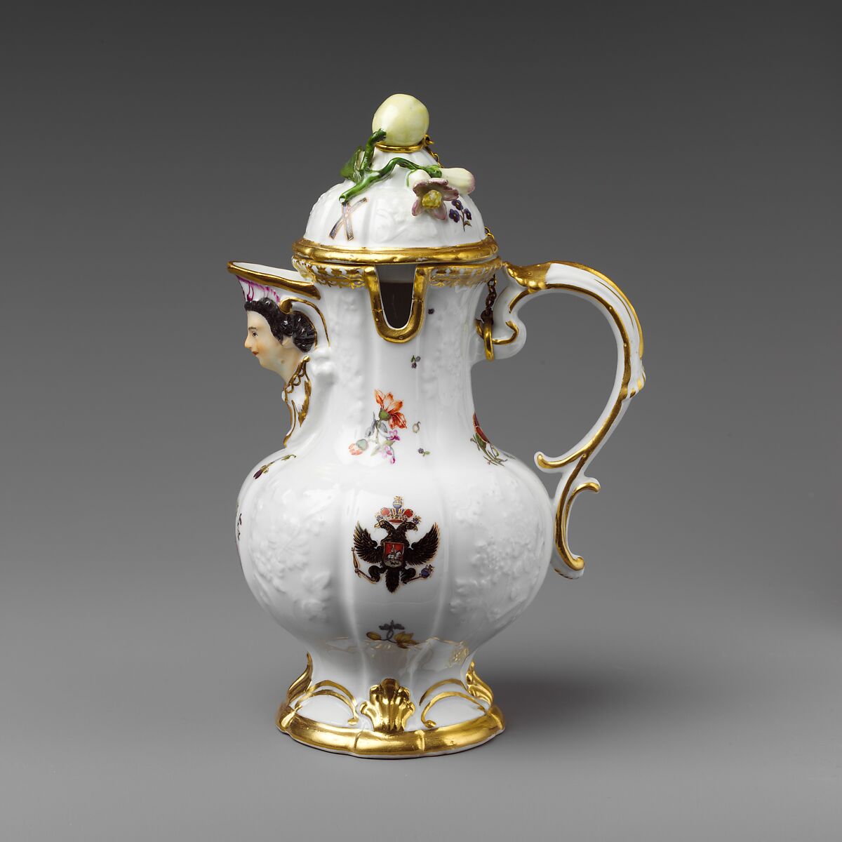 Meissen Manufactory Mustard pot German, Meissen The Metropolitan