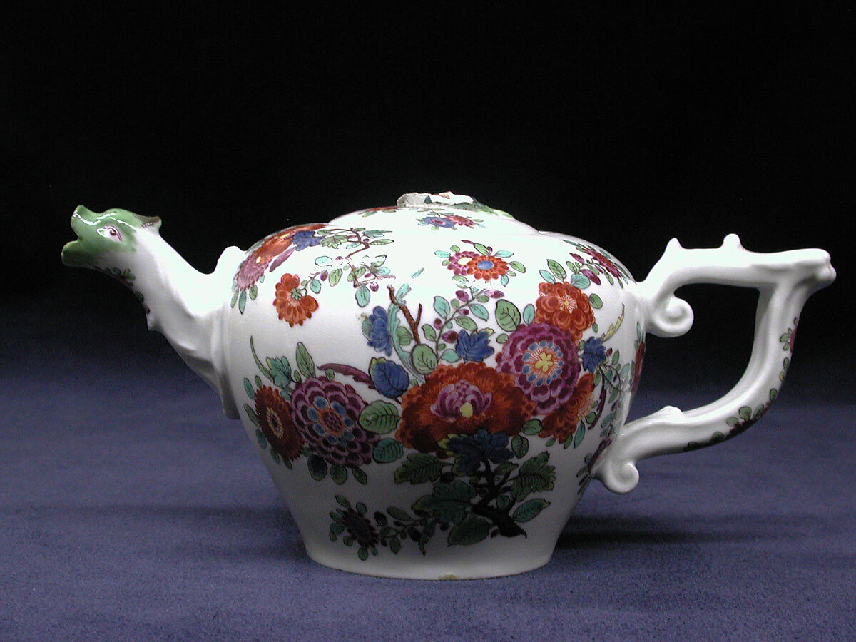 Imperial Porcelain Manufactory Teapot Austrian, Vienna The