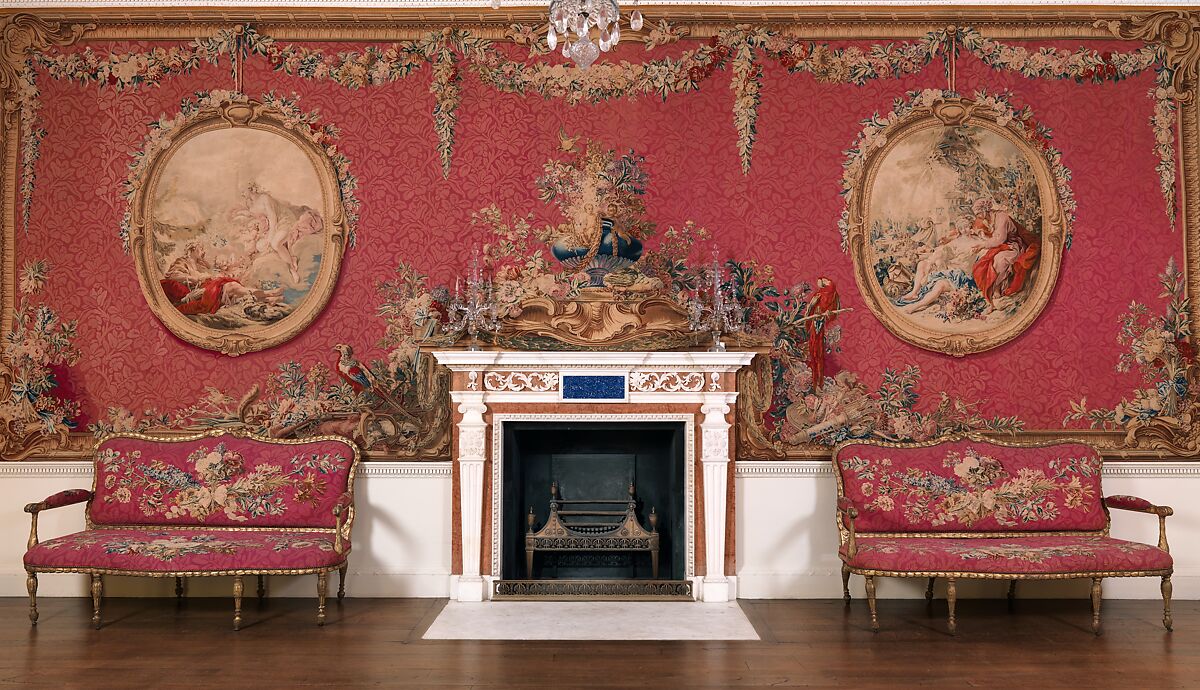 Room after a design by Robert Adam Tapestry Room from Croome Court